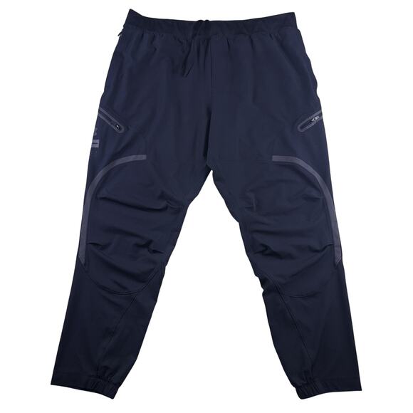 Under Armour Storm Unstoppable Mens Fitted Athletic Cargo Pants Black XXL Jogger - Picture 1 of 16